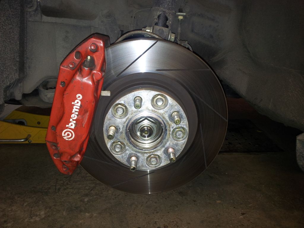 Ontario DC5R Brembo Brakes, S2000 Rotors, SS Brake Lines, Spacers